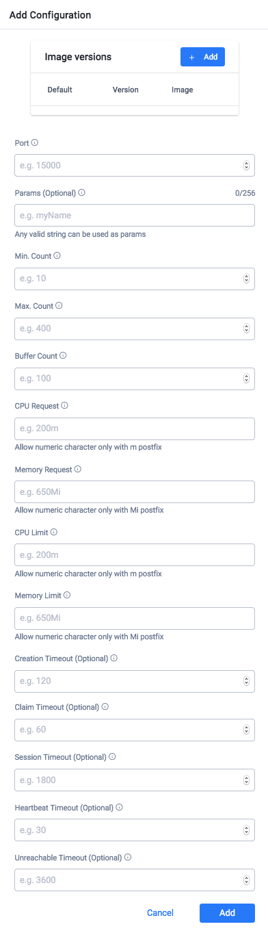 Adding Configurations to Game Dedicated Servers