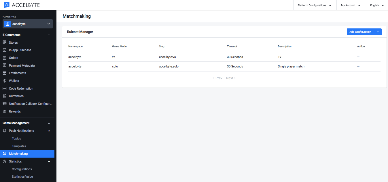 How to Configure Game Matchmaking Rules